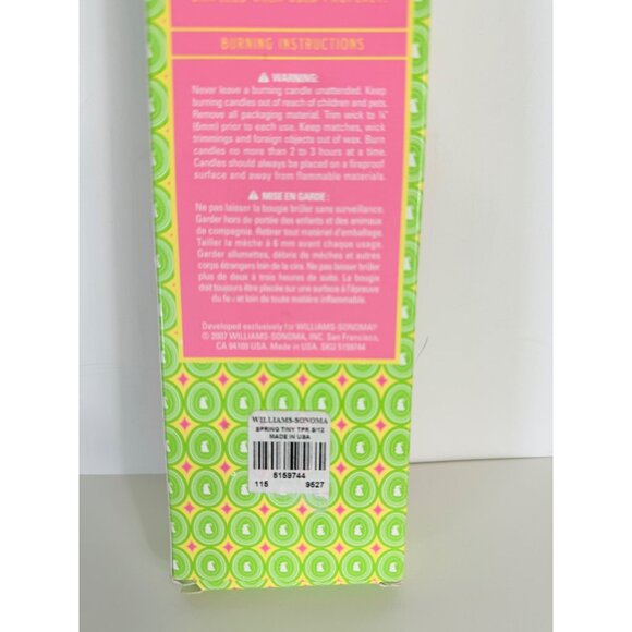 Williams Sonoma Tiny Taper Candles Set of 12 Hand Dipped 10" USA Paraffin Wax - Picture 4 of 7